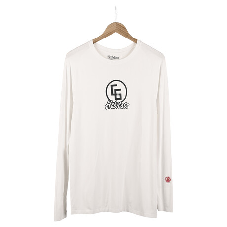 Habitats Long Sleeve Tech T-Shirt // White (S)