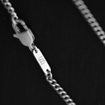 Minimal Chain Necklace // Silver