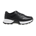 Leather Sport Sneakers // Black (Euro: 39)