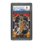 Lebron James // 2020 Panini Select Concourse Red, White & Orange Flash // DGA 9 Mint