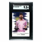 Lionel Messi // 2023 Leaf Web Exclusives // SGC 9.5 Mint+