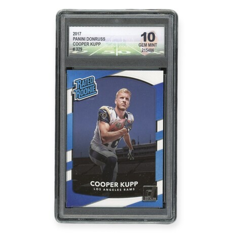 Cooper Kupp // 2017 Panini Donruss // Rookie Card // DGA 10 Gem Mint