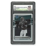 Jalen Hurts // 2020 Panini Donruss Optic Variation // Rookie Card // DGA 10 Gem Mint