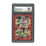 Patrick Mahomes // 2020 Panini Prizm Red Ice // DGA 10 Gem Mint