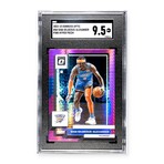 Shai Gilgeous-Alexander // 2022-23 Panini Donruss Optic Pink Hyper Prizm // SGC 9.5 Mint+