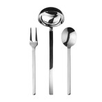 Stile By Pininarina Serving Set // 3 Pcs. // Mirror