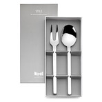 Stile Serving Set // 2 Piece Set // Glossy Stainless