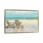 Seaside Morning No Window by Danhui Nai (18"H x 26"W x 1.5"D)