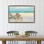 Seaside Morning No Window by Danhui Nai (18"H x 26"W x 1.5"D)