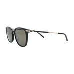 Ferragamo Mens SF1015S 001 Pilot Sunglasses // Black + Grey