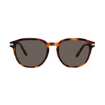 Ferragamo Mens SF993S 214 Pilot Sunglasses //Tortoise + Green