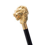 Iconic Golden Lion Umbrella // Gold