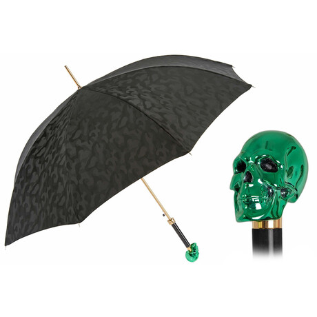 Skull Camo Umbrella // Green Camo
