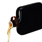 Irving Nautilus Ceramic Flask // Black