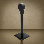 Full Size Wooden Helmet Stand // 17"