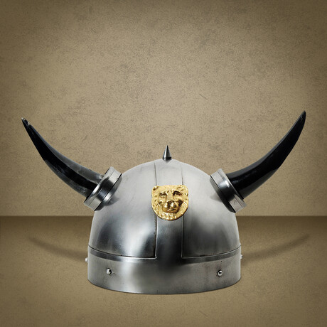 Lion Viking Helmet