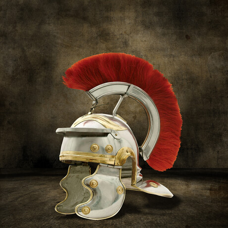 Roman Centurion Helmet With Plume