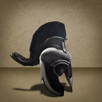 Trojan Corinthian Black Helmet