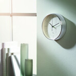 Tempus W4 Wallclock (6"L x 6"W x 2"H)