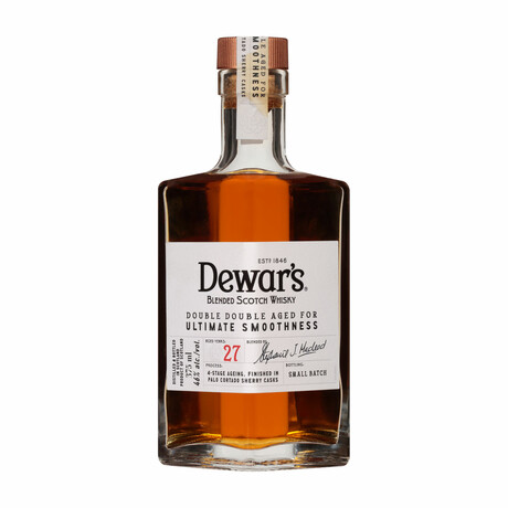 Dewar's Blended Scotch Double Aged 27 Year // 375 ml