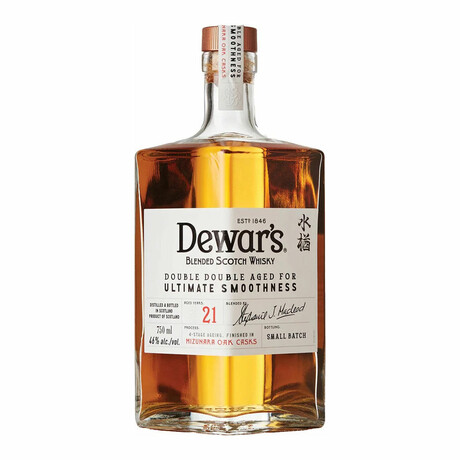 Dewar's Blended Scotch Double Aged Mizunara Oak 21 Year // 750 ml