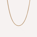 Minimal Chain Necklace // Gold