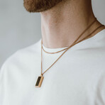 Minimal Chain Necklace // Gold