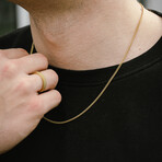 Minimal Chain Necklace // Gold