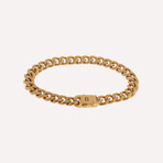 Valence Vic Chain Bracelet // Gold (M)