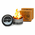 City Bonfires Petite Fire Bowl + 2 Original City Bonfires + 1 S'mores Kit