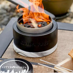 City Bonfires Petite Fire Bowl + 2 Original City Bonfires + 1 S'mores Kit