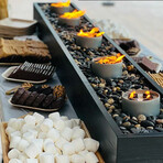 City Bonfires Petite Fire Bowl + 2 Original City Bonfires + 1 S'mores Kit