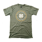 I M A Drinker Not A Fighter T-Shirt // Triblend Olive (S)