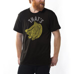 That S Bananas T-Shirt // Black (M)