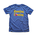 Sunday Funday T-Shirt // Royal (L)