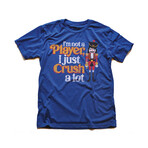 I M Not A Player I Just Crush A Lot T-Shirt // Royal (XL)