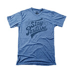 Stay Positive T-Shirt // Triblend Gold (3XL)