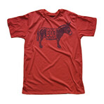 Bad Ass T-Shirt // Red (3XL)