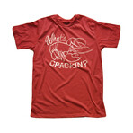 What S Crackin T-Shirt // Red (L)
