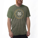 I M A Drinker Not A Fighter T-Shirt // Triblend Olive (XS)