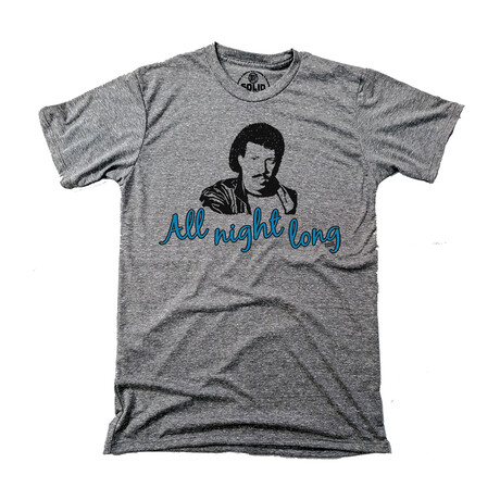 All Night Long T-Shirt // Triblend Gray (XS)