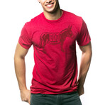 Bad Ass T-Shirt // Red (M)