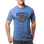 Dadass T-Shirt // Triblend Royal (2XL)