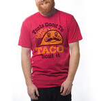 Feels Good To Taco Bout It T-Shirt // Red (M)