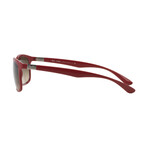 Ray-Ban Unisex Liteforce Sunglasses // Gloss Amaranth + Gradient Brown