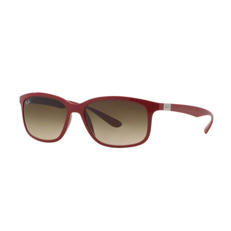Ray-Ban Unisex Liteforce Sunglasses // Gloss Amaranth + Gradient Brown