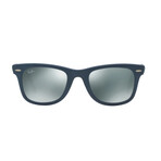 Ray-Ban Unisex Wayfarer Sunglasses // Urban Camoflauge + Gray-Silver Mirror