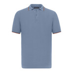 Tricot Tipped Polo // Baby Blue (2XL)