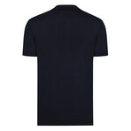 Tricot Solid Polo // Navy Blue (S)