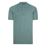 Tricot Solid Polo // Light Green (XL)